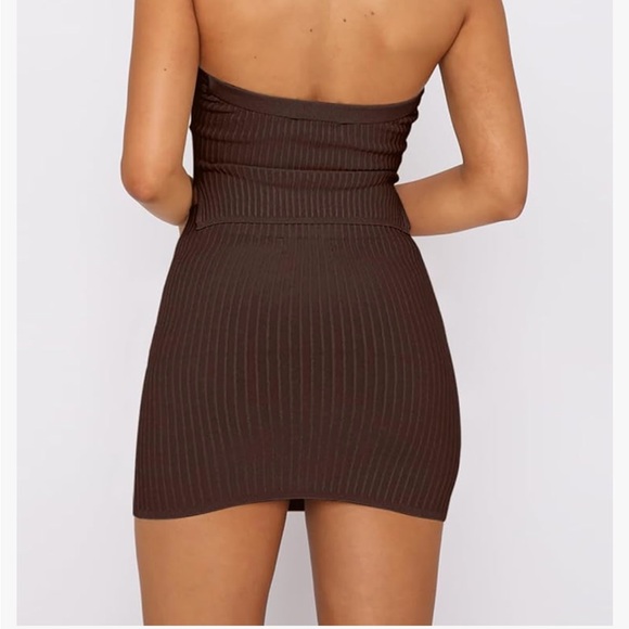 Elegant Brown 2 piece set - Picture 2 of 7